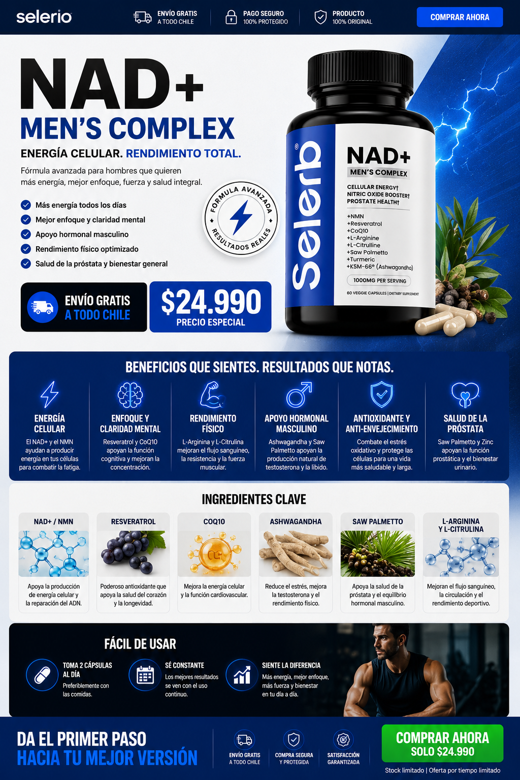 NAD MEN´S COMPLEX SELERB